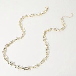 14KGP Hardware Link Chain Necklace